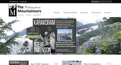 Desktop Screenshot of bellinghammountaineers.com
